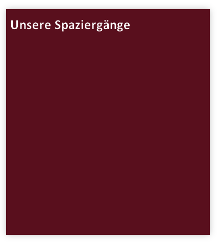 Unsere Spaziergänge